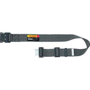 TJMデザイン タジマ 胴ベルト アルミワンタッチ黒バックルドット柄 ドット白 Mサイズ BWM125-DWH [50-261885]