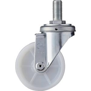 ハンマーキャスター ハンマー ねじ込み旋回式ナイロン車輪 100mm 420SA-N100 [643-028385]