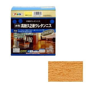 アサヒペン 水性2液ウレタンニス 透明(クリヤ) -の商品画像