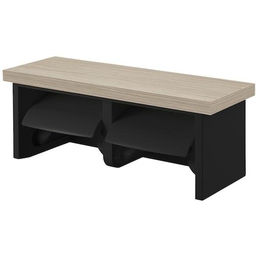 三栄水栓 SANEI ダブルペーパーホルダー棚付 W2810-320-THD [669-969546...