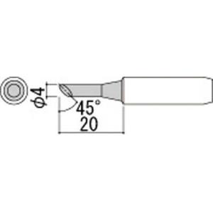 白光 ハッコー こて先 4C型 900L-T-4C [A011621]｜daishinshop