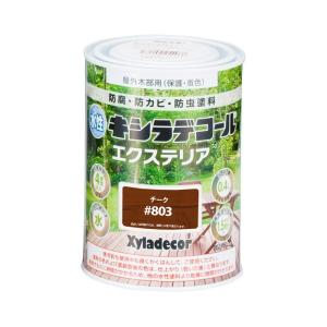 カンペハピオ ALESCO 水性キシラデコール エクステリアS チーク 0.4L No.00047670060000