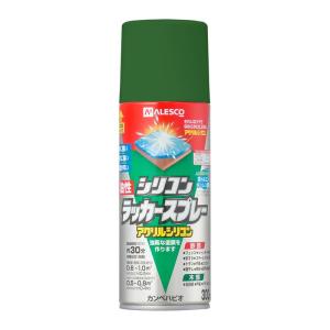 カンペハピオ ALESCO 油性シリコンラッカースプレー ミントグリーンメタリック 300ML No.00587644392300