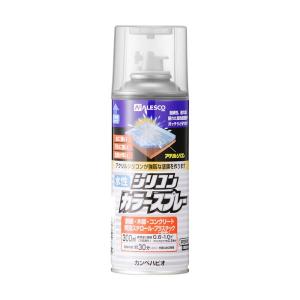 カンペハピオ ALESCO 水性シリコンカラースプレー つや消しとうめい 300ML No.00507654102300
