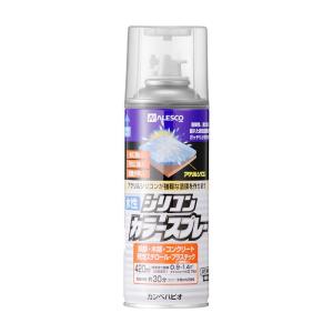 カンペハピオ ALESCO 水性シリコンカラースプレー とうめい 420ML No.00507654002420