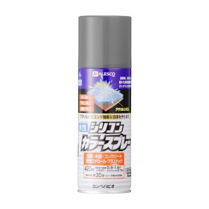 カンペハピオ ALESCO 水性シリコンカラースプレー グレー 420ML No.00507655092420