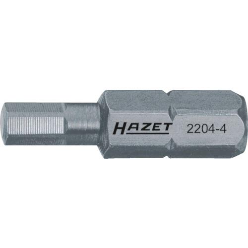 HAZET ハゼット ビット（差込角6.35mm） 対辺4.0mm 2204-4 [796-0141...