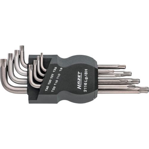 HAZET ハゼット HAZET ヘックスローブレンチセット 2116LG/8H [796-0515...