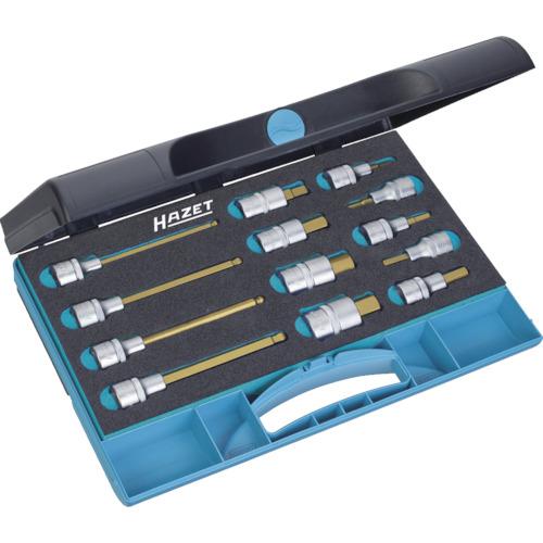 HAZET ハゼット HAZET ヘックスドライバーソケットセット（差込角12.7mm） ケース入り...