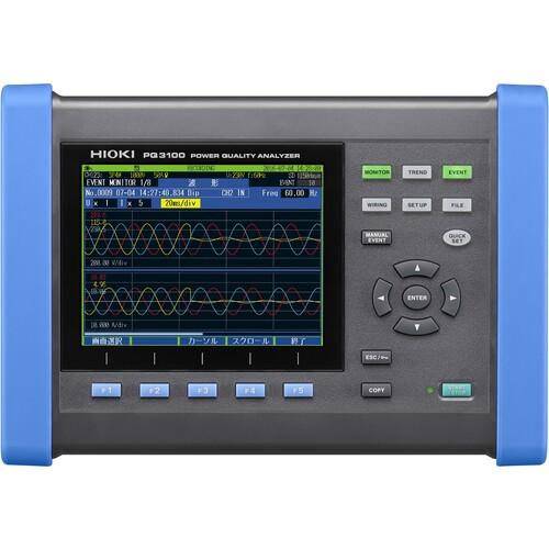 日置電機 HIOKI 電源品質アナライザ 3点書類付 PQ3100SYORUI3TENTUKI [7...