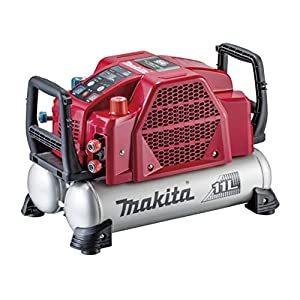 マキタ makita 【別途送料】【個人宅不可】 エアコンプレッサ（赤 