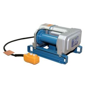 富士製作所 電動シルバーウインチ 単相100V 出力0.75kW 定格荷重50Hz 