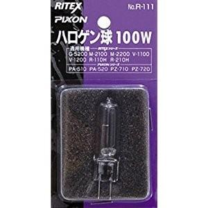 ムサシ  RITEX ハロゲン球 100W R-111 [E010703]