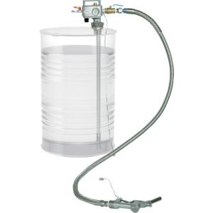 アクア 【別途送料】アクアシステム 吐出専用 エア式ドラムポンプ 溶剤・薬品 （加圧式） APD-20ASN [883-111162]