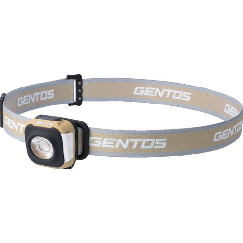 ジェントス GENTOS LEDヘッドライト CPシリーズ 充電式アウトドア用 オータムブラウン 3...