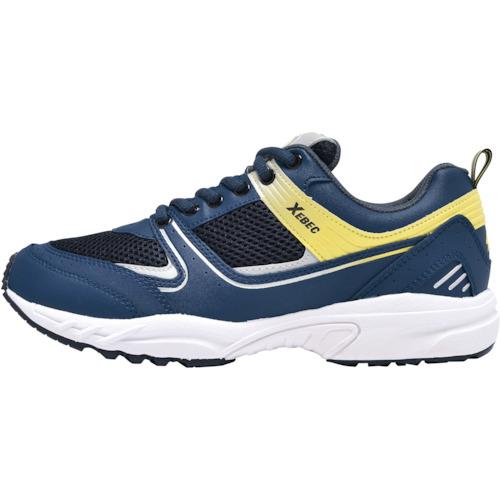 ジーベック XEBEC 静電スポーツシューズ85805-10-260 ネイビー 85805-10-2...