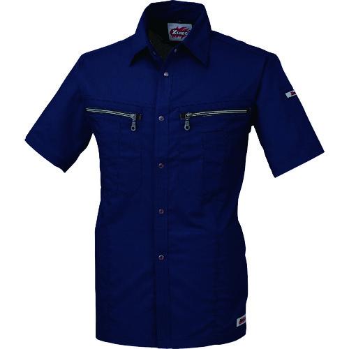 ジーベック XEBEC 半袖シャツ8892-10-5L コン 8892-10-5L [976-323...