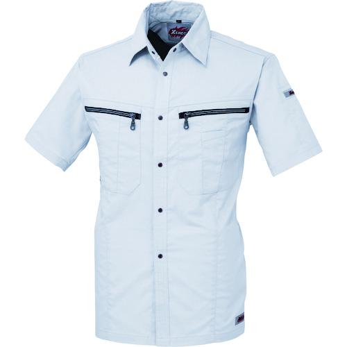 ジーベック XEBEC 半袖シャツ8892-22-LL シルバーグレー 8892-22-LL [97...