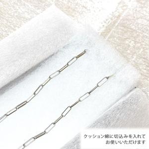 ギフトボックス ロングネックレス 貼り箱 綿・...の詳細画像4