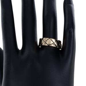 【中古】シャネル マトラッセ リング 13号 ...の詳細画像4
