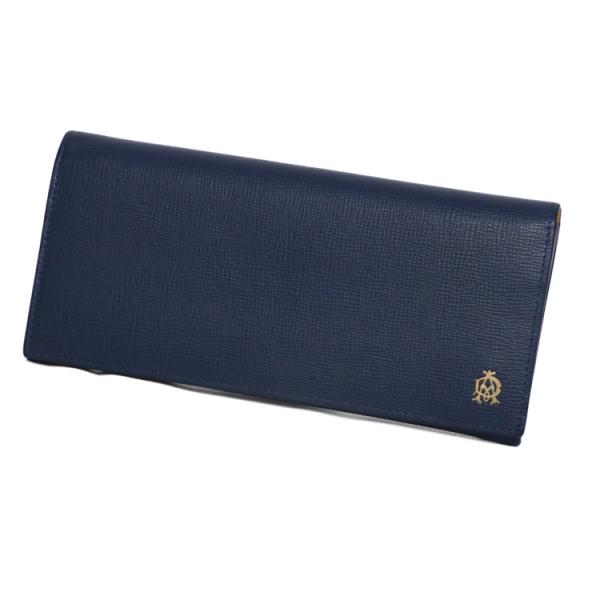 【中古】 DUNHILL メンズ長財布 ベルグレイブ フルハム L2S810A レザー ネイビー 6...