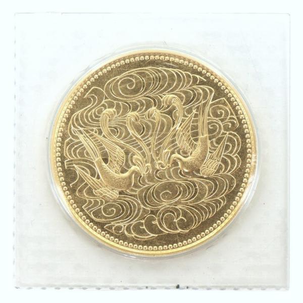 【未使用品】純金 金貨幣 天皇陛下 御在位六十年記念 10万円金貨 昭和61年 20g ブリスターパ...