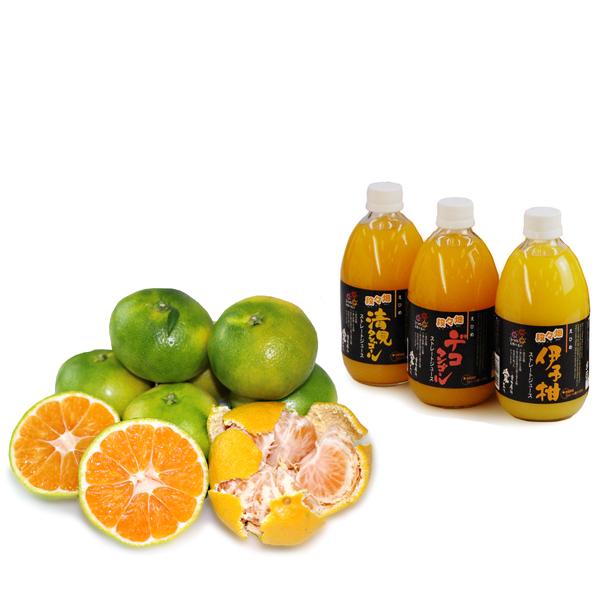 詰め合わせ（極早生みかん+おまかせジュース3本）