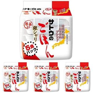 サトウのごはん 銀シャリ 200g 5食×4セット