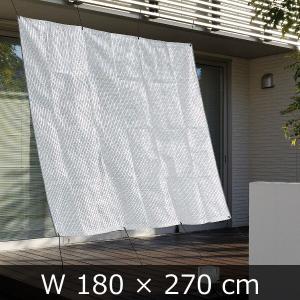 サンシェード　オーニング180×270ｃｍ　シルバー｜daitashokai