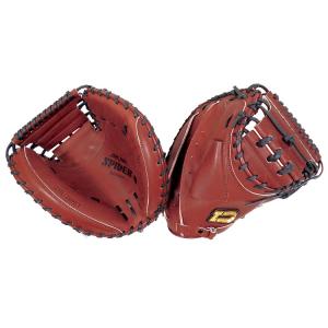 左　ダイトースポーツ　ファーストミット硬式用 硬式ファーストミット SPIDER オレンジ 左投用 : ダイトベースボール