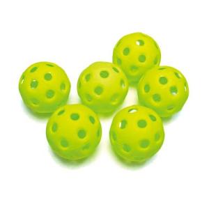 野球 室内練習用ボール 穴あき ソフト ミニ 300球入り 専用バッグ付