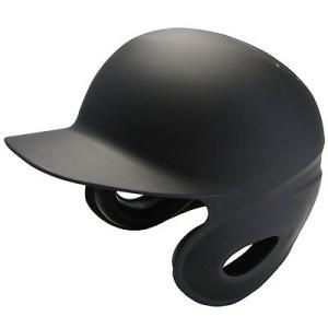 ミズノ硬式ヘルメットサイズOネイビー 硬式用ヘルメット（両耳付打者用／つや消しタイプ／野球）|1DJHH112