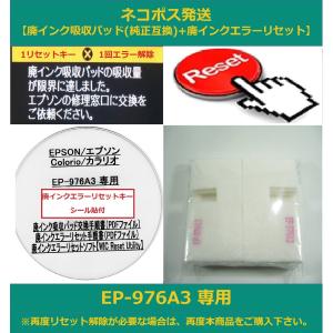 EP-976A3 専用 EPSON/エプソン 廃インクエラー解除 WIC Reset