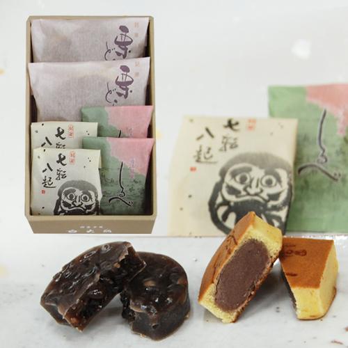 和菓子 ギフト 栗どらやき2個七転八起2個しるべ2個 お菓子 お供え 志 法事 お彼岸 初節句 帰省...