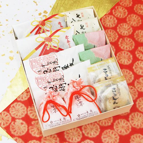 和菓子 迎春どら焼き午2個忍術屋敷2個珠の栗2個七転八起2個しるべ2個こうしん2個 お年賀 お歳暮 ...