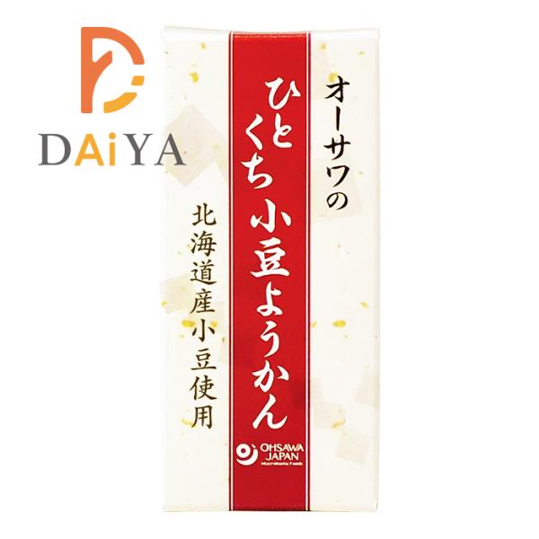 オーサワのひとくち小豆ようかん 1本(58g) ×1個＼着後レビューでプレゼント有！／