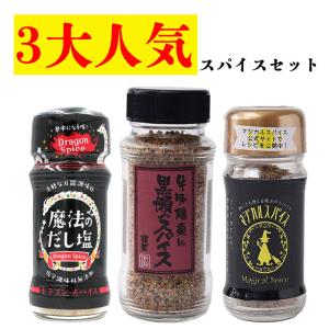 人気のスパイス3本セット 黒瀬のスパイス ドラゴンスパイス マジカルスパイス