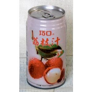 【台湾】巧口茘枝汁 ライチジュース ２４缶/箱