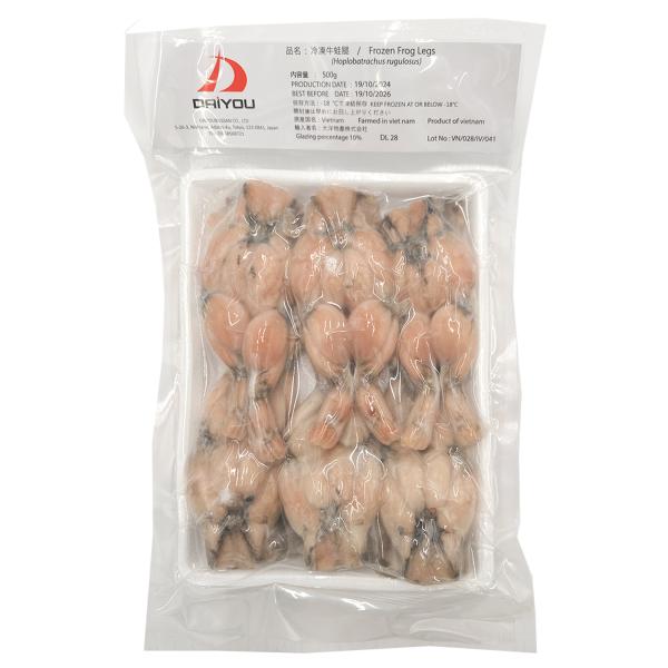食用ガエル足 500ｇ （4〜5本入り）  フロッグレッグ 牛カエル腿 アカガエル 田鶏 Mサイズ ...