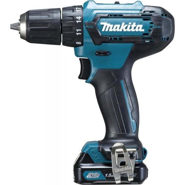 マキタ(Makita) 充電式ドライバドリル 10.8V1.5Ah バッテリ・充電器・ツールバッグ付...