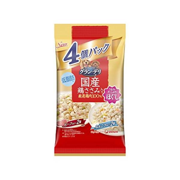 グラン・デリ パウチ ほぐしビーフなんこつ 80g×4P