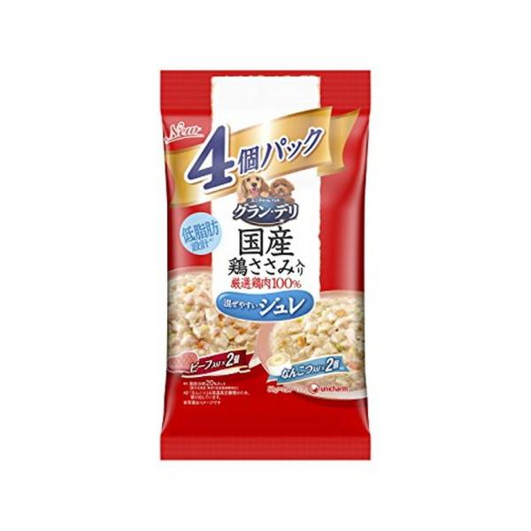グラン・デリ パウチ ジュレ 成犬用 ビーフ・なんこつ 80g×4P