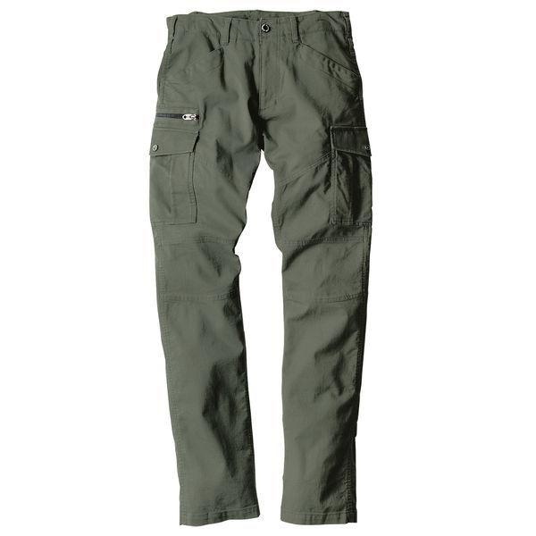 コーコス信岡 GLADIATOR ストレッチ コードピケ カーゴパンツ アーミー 3L GA-391...