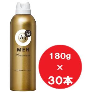 【まとめ買い】ファイントゥデイ エージーデオ２４メン　メンズデオドラントスプレー　プレミアム無香性 １８０g×３０本