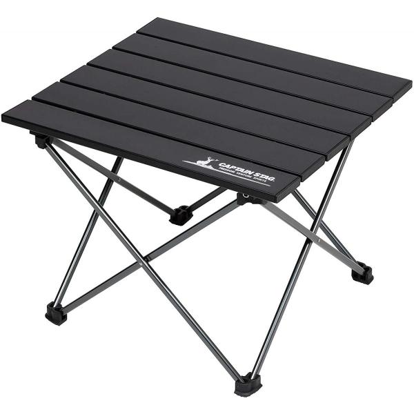 キャプテンスタッグ(CAPTAIN STAG) アウトドアテーブル アルミロールテーブル 折りたたみ...