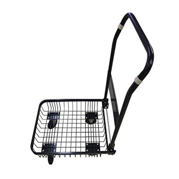 シンセイ メッシュ四輪台車 PH1501 耐荷重40kg 運搬 物流 倉庫作業 引っ越 スチール製の...