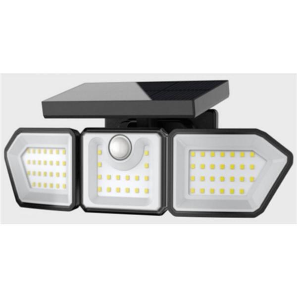 YSN センサーライト 2灯 ソーラー式 HX10LT-058BK  ウォールライト センサーライト...