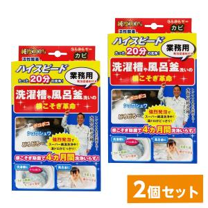 【在庫有・即納】  根こそぎ革命 業務用 ×2個セット カビ取り洗浄剤 風呂釜 洗濯槽 大掃除 ハイスピード 100％酵素 強力除菌