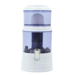 【在庫有・即納】Navy Fields AQUA SYSTEM(アクアシステム) SJ-100 正規品　浄水器 除去対象物質59項目クリア 電源不要 貯水タンク5L