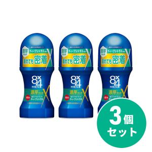 まとめ買い】kao(花王) 8x4メン ロールオン 無香料 60ml×3本 男性用 制